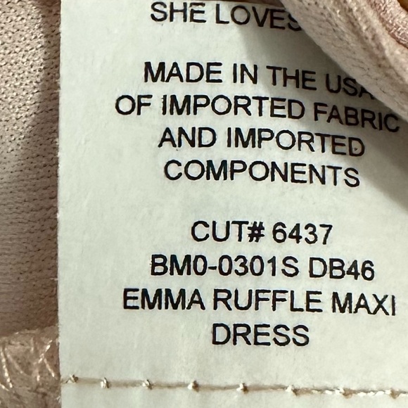 NWOT Show Me Your Mumu Emma Ruffle Maxi Dress - Picture 13 of 15